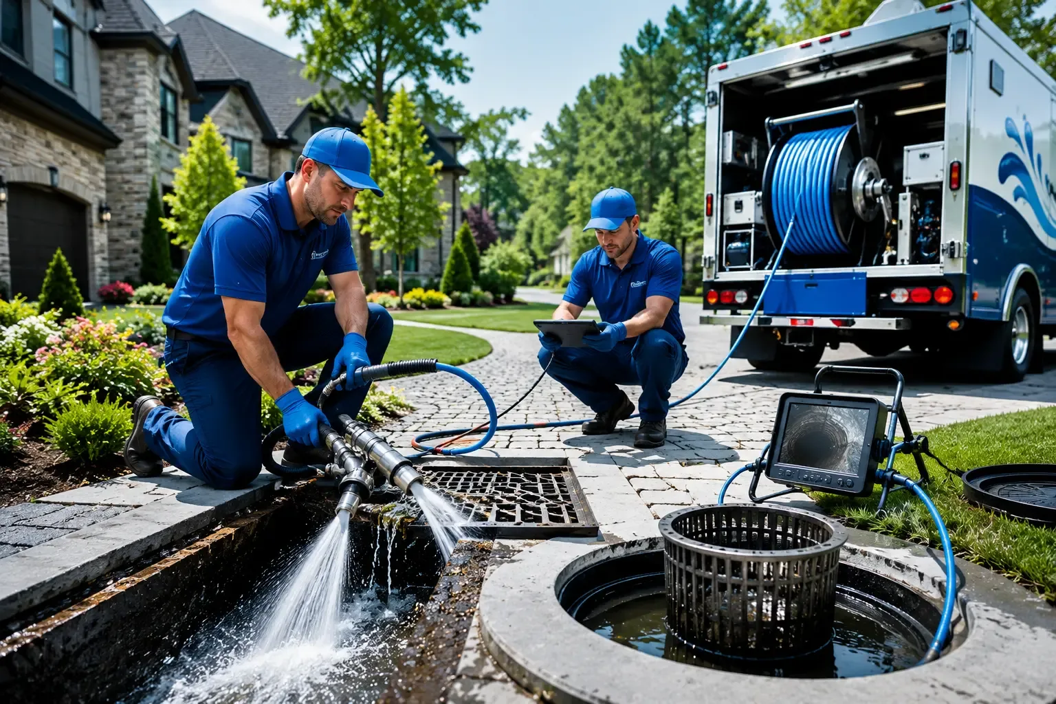 Local outdoor drain cleaning professionals in Port Austin, MI